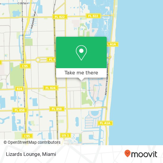 Mapa de Lizards Lounge