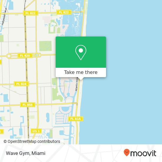 Wave Gym map