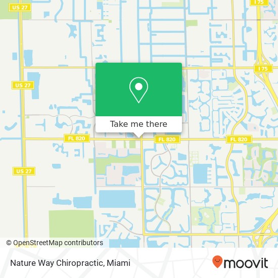 Nature Way Chiropractic map