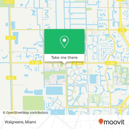 Walgreens map