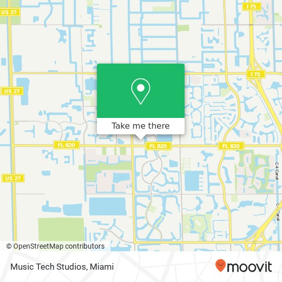 Mapa de Music Tech Studios