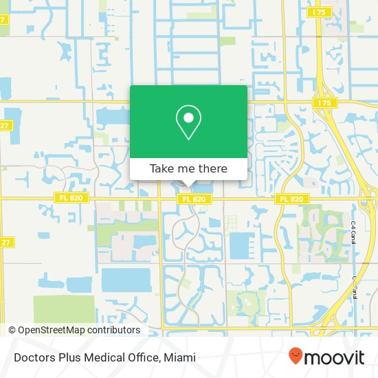 Doctors Plus Medical Office map