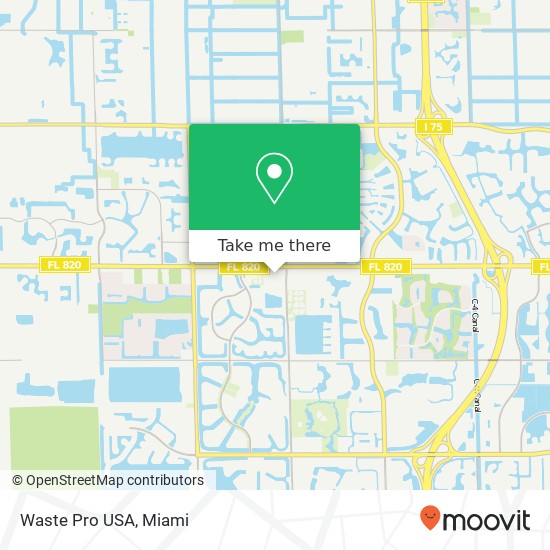 Waste Pro USA map