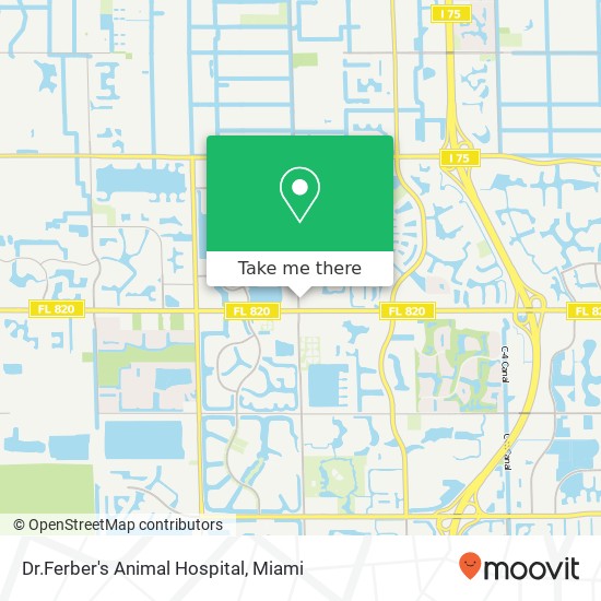 Mapa de Dr.Ferber's Animal Hospital