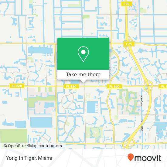 Yong In Tiger map