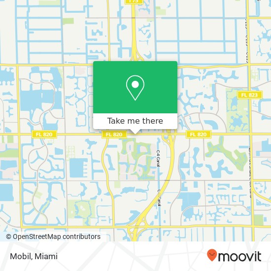 Mobil map