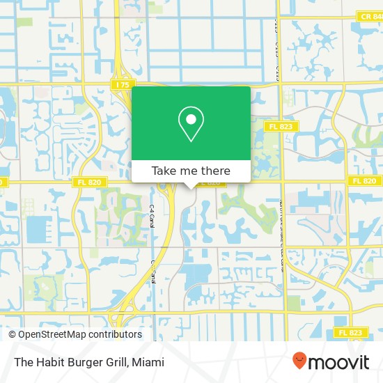 The Habit Burger Grill map