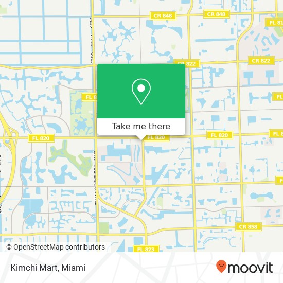 Kimchi Mart map