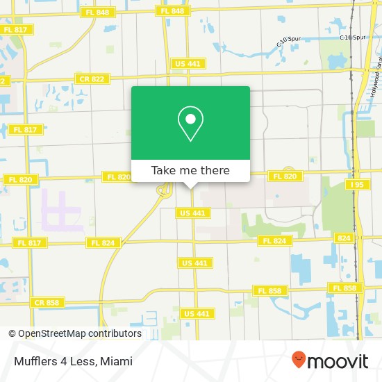 Mufflers 4 Less map