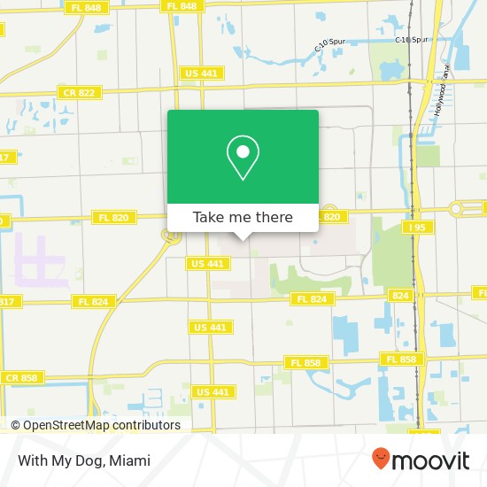 With My Dog map