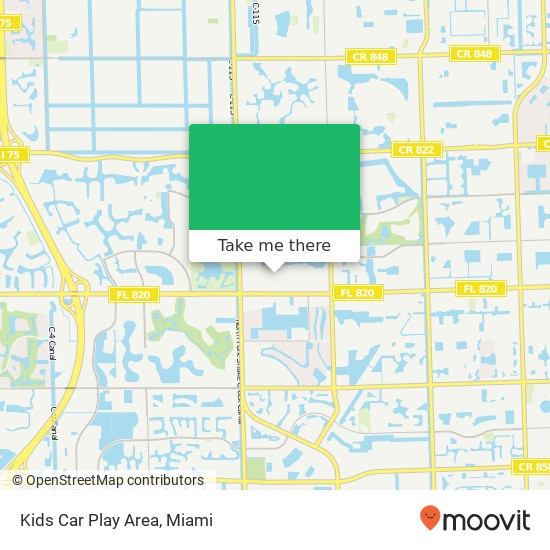 Kids Car Play Area map