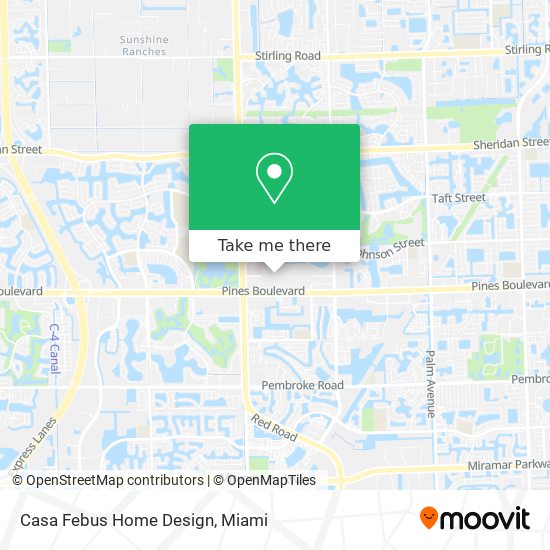 Casa Febus Home Design map
