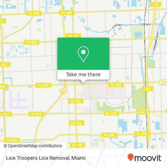 Lice Troopers Lice Removal map