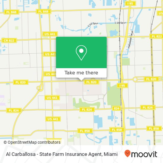 Al Carballosa - State Farm Insurance Agent map