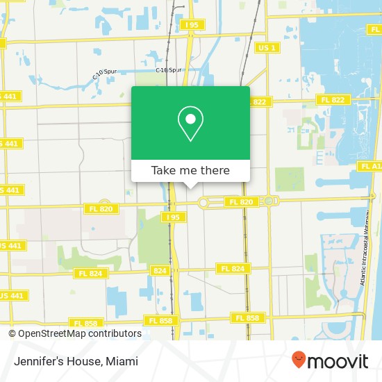 Mapa de Jennifer's House