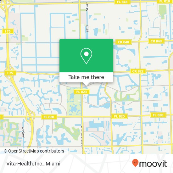 Vita-Health, Inc. map