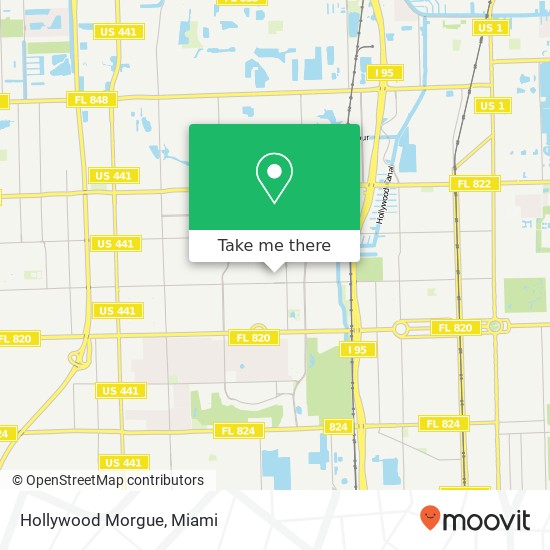 Hollywood Morgue map