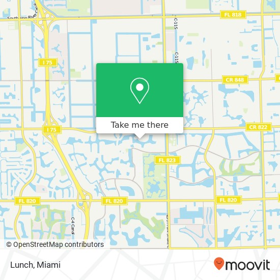 Lunch map