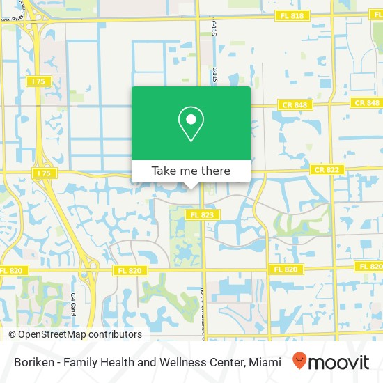 Mapa de Boriken - Family Health and Wellness Center