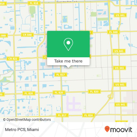 Metro PCS map