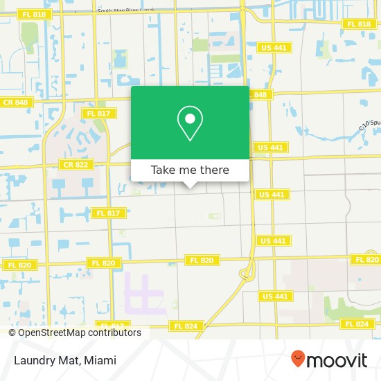 Laundry Mat map