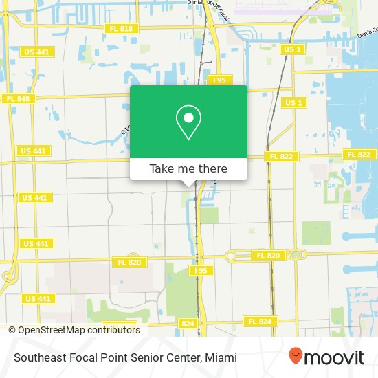 Mapa de Southeast Focal Point Senior Center