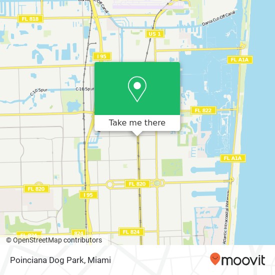 Mapa de Poinciana Dog Park