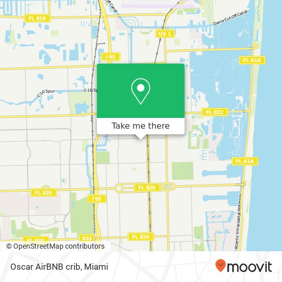 Mapa de Oscar AirBNB crib