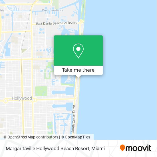 Margaritaville Hollywood Beach Resort map