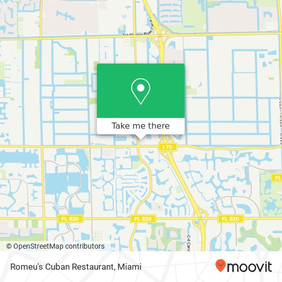 Romeu's Cuban Restaurant map