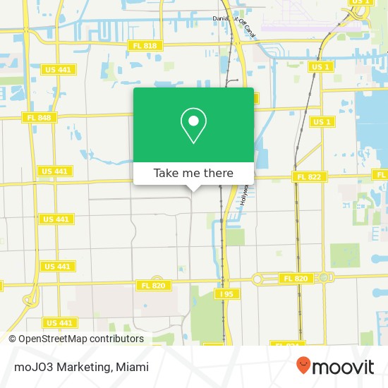 moJO3 Marketing map