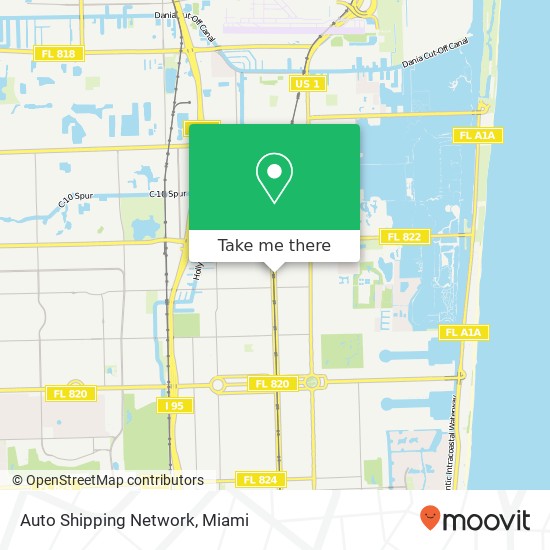 Auto Shipping Network map