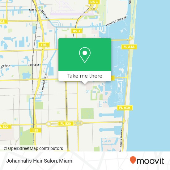 Johannah's Hair Salon map