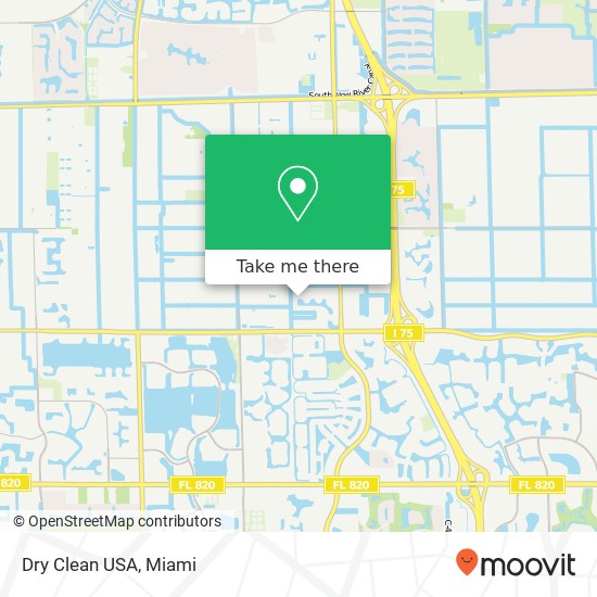 Dry Clean USA map