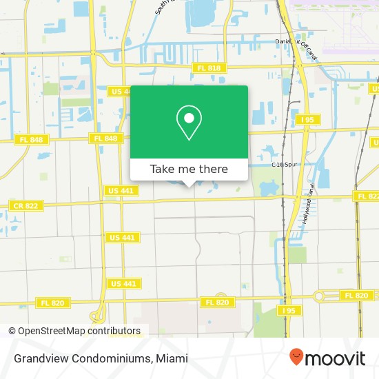 Grandview Condominiums map