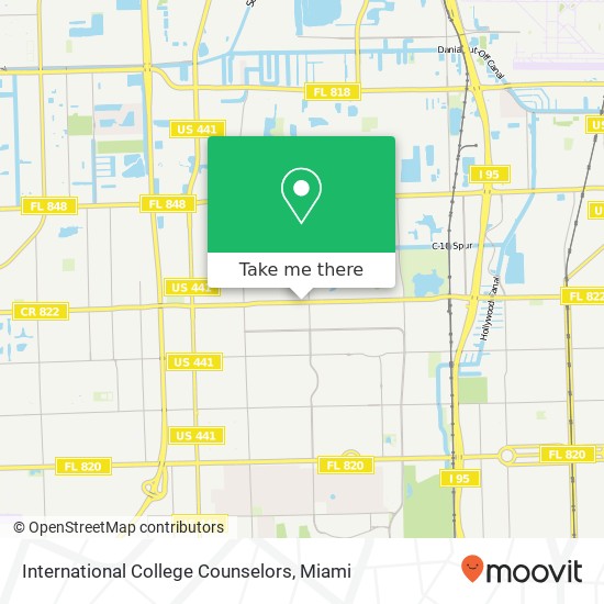 International College Counselors map