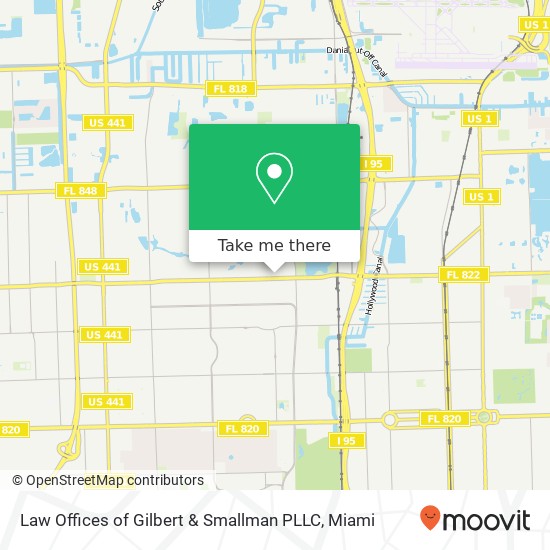 Law Offices of Gilbert & Smallman PLLC map