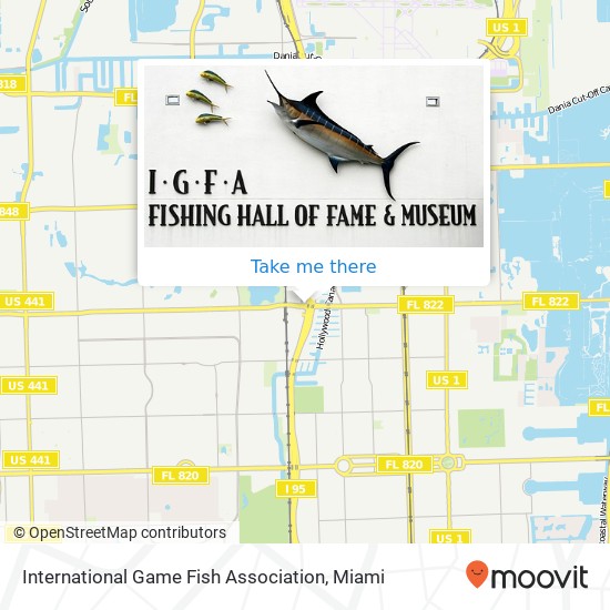 International Game Fish Association map
