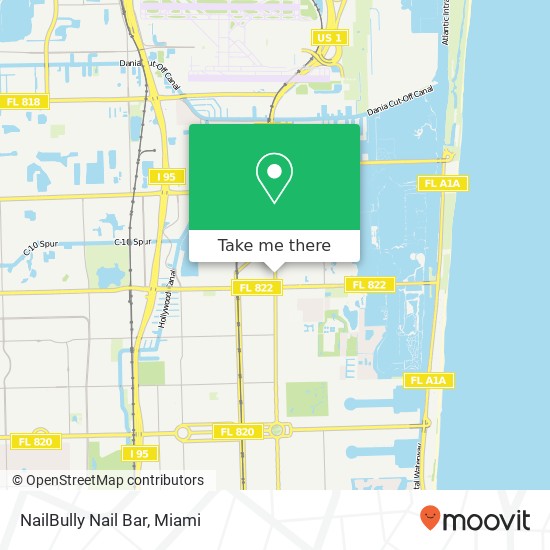 Mapa de NailBully Nail Bar