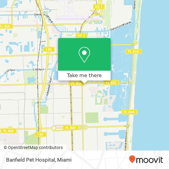 Banfield Pet Hospital map