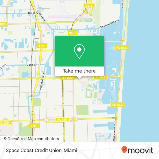 Space Coast Credit Union map