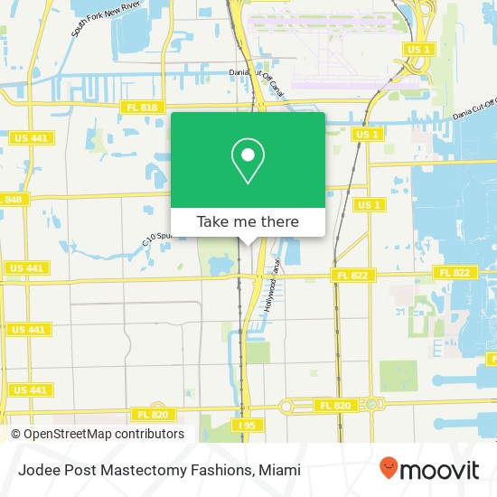 Mapa de Jodee Post Mastectomy Fashions