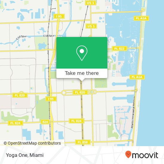 Yoga One map