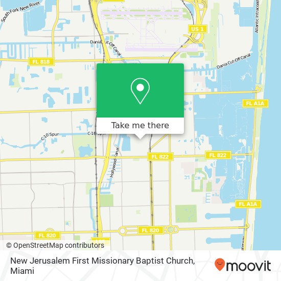 New Jerusalem First Missionary Baptist Church map