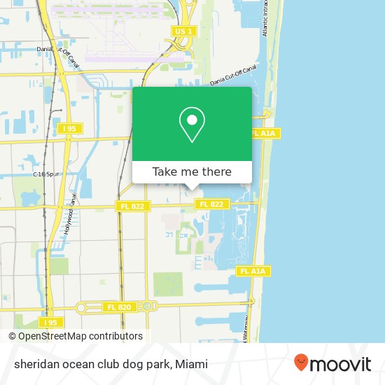 sheridan ocean club dog park map