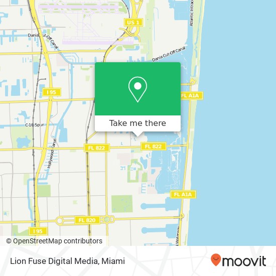 Lion Fuse Digital Media map