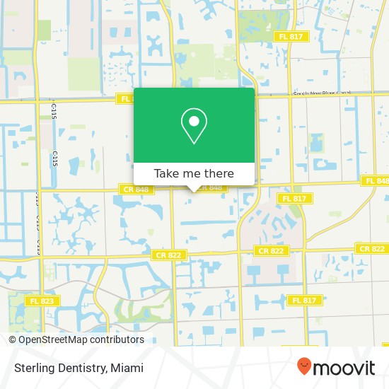 Sterling Dentistry map