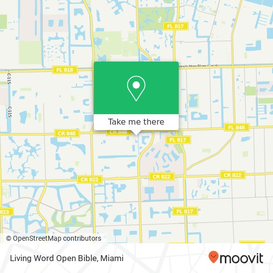 Living Word Open Bible map