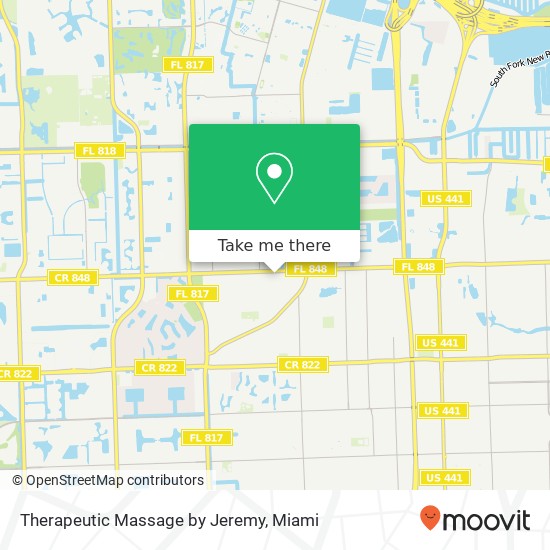 Mapa de Therapeutic Massage by Jeremy