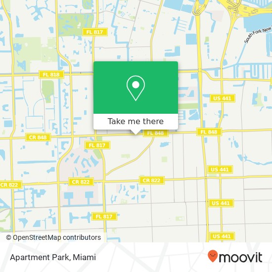 Mapa de Apartment Park